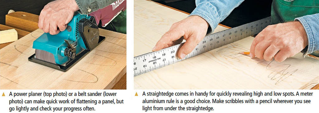 Flattening Large Surfaces