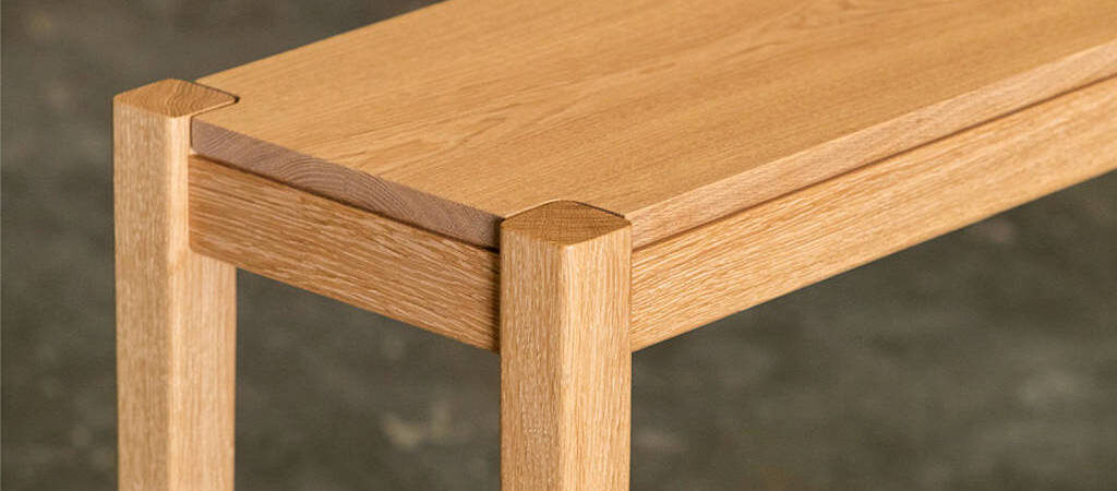 How do you make a hallway table?