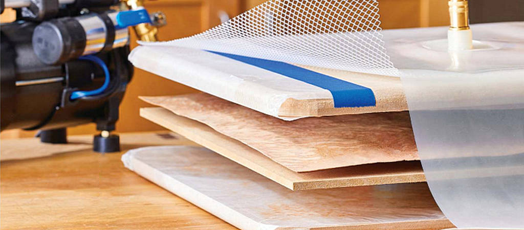 Make Your Own Vacuum Bag for Pressing Veneer