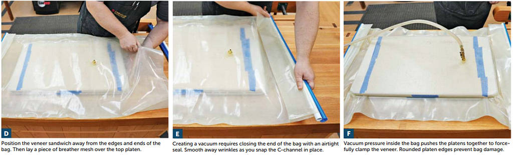 Make Your Own Vacuum Bag for Pressing Veneer